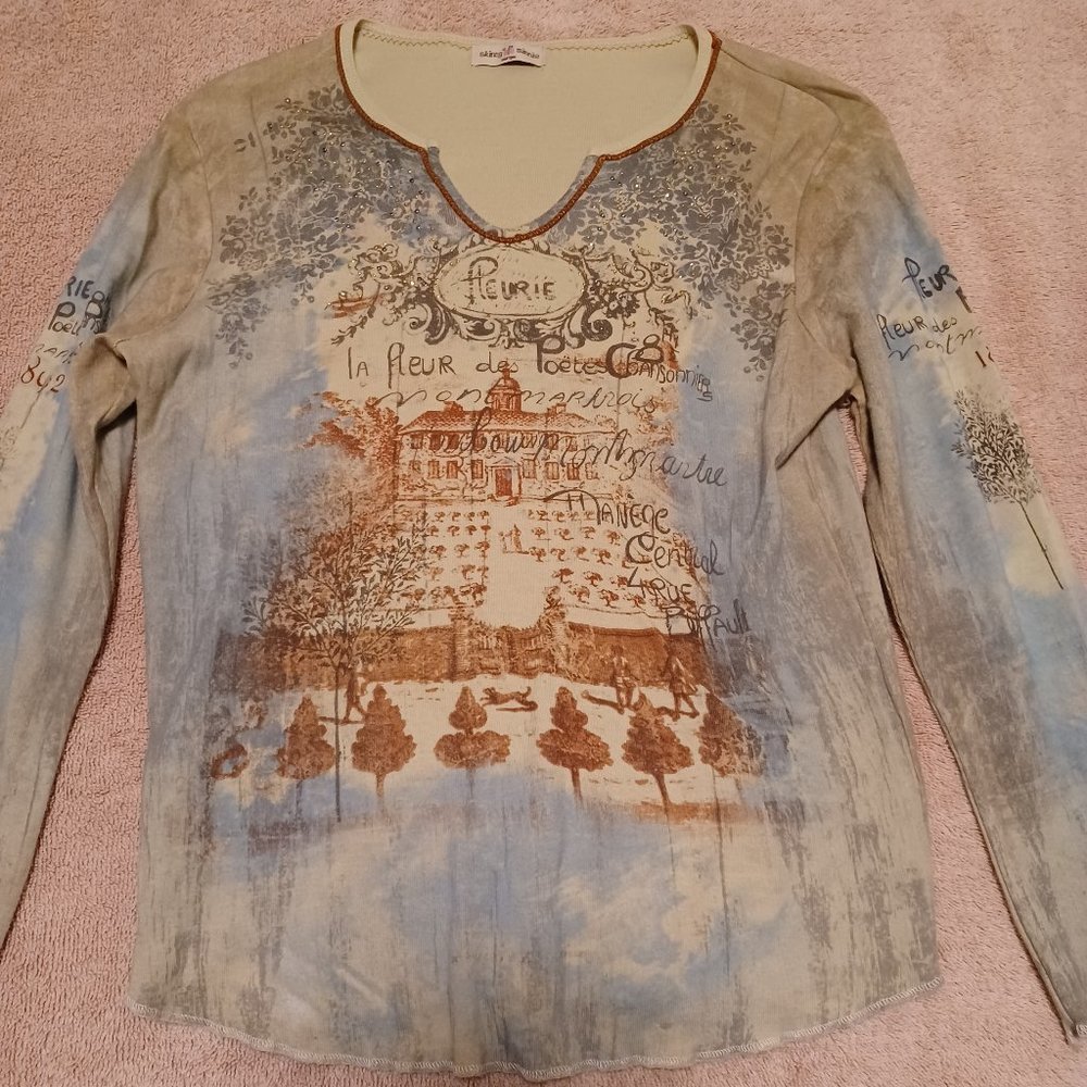 vintage Skinny Minnie shirt, women/junior L